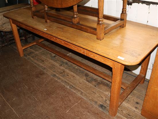 Light oak Heals kitchen table